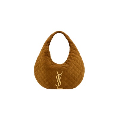 YSL ICARE HOBO IN QUILTED SUEDE 858160AAF9P2916 (47*30.5*12cm)